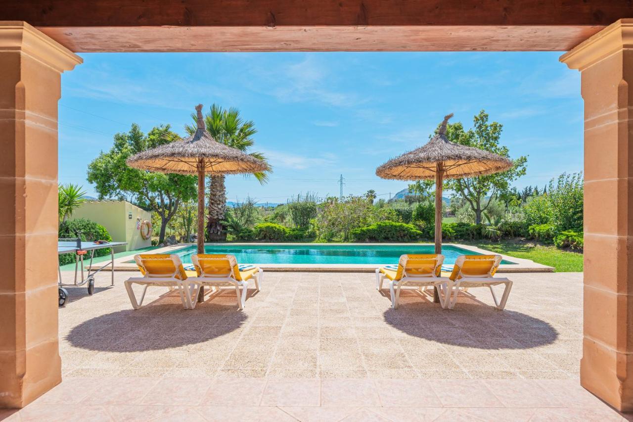 Villa Ca Na Neus Pollença Esterno foto